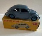 Vintage 1950s Dinky Toys #181 Volkswagen Oval Window Beetle Original Box NM