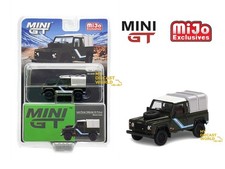 1:64 Mini GT #402  Land Rover Defender 90 Pickup Bronze Green MGT00402