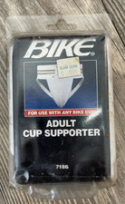 Vintage New Sealed BIKE c.1980  s Adult Supporter Jockstrap White Size L 7186