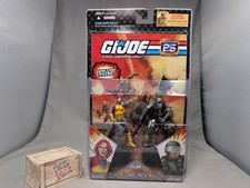Brand New G.I. Joe 25th Anniversary Comic Pack Scarlett and Hawk Figures