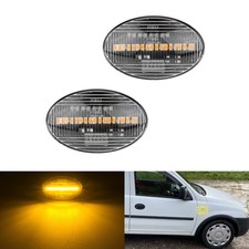 1 Paar Klar LED Seitenblinker lampen für Opel Tigra S93,Vauxhall Meriva MK I X03