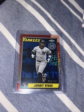 Jorbit Vivas Yankees Rookie Card /150 Topps Silver Pack