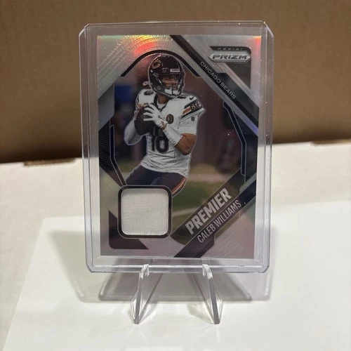 2025 Panini Prizm Caleb Williams Premier Patch Silver Prizm #PJY-CWS Bears