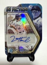 2025 Bowman Draft Josh Hammond IN ACTION Refractor Auto /99- Royals