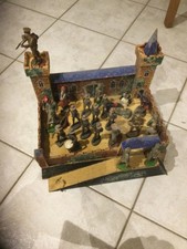 Antike Festung Burg der  Wehrmacht aus  Elastolin, Holz  Soldaten