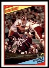 1984 Topps #322 LAWRENCE TAYLOR  Instant Replay  New York Giants  NM-MINT