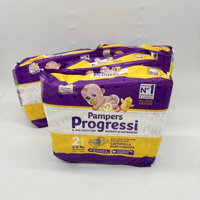 Pampers Progress Mini +500 Punkte Extra Pampering Cuddles, Größe 2 (3-6 kg)