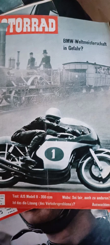 14x Das Motorrad Zeitschrift   1960 Vintage Zündapp Kreidler  - Bild 2 von 4