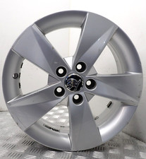 SKODA FABIA  ROOMSTER 15" SILVER ALLOY WHEEL  5J0601025AB (R4-A)