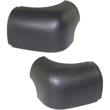 Bumper Face Bar Ends Extensions Set of 2 Rear Driver & Passenger Side Pair