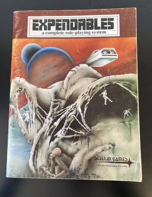EXPENDABLES A Complete Role-playing System | Stellar Games 1990