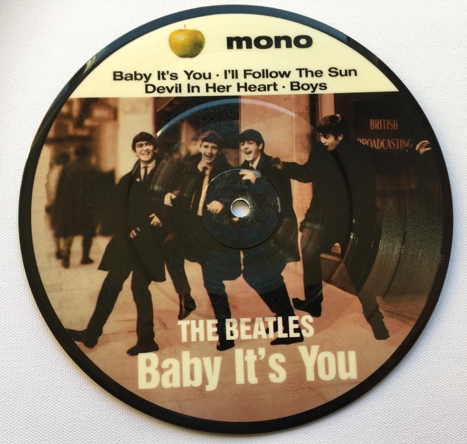 THE BEATLES "BABY IT'S YOU" VINYL PICTURE DISC FOUR TRACK EP NR MINT CONDITION - Image 2 of 3