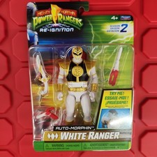 2026 Mighty Morphin Power Rangers Re-Ignition Season 2 Auto-Morphin WHITE RANGER