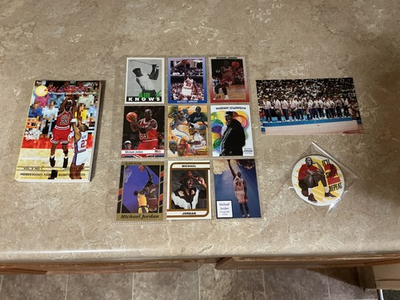 #ad MICHAEL JORDAN : SHARP LITTLE ODDBALL AND NOT SO COMMON LOT PLEASE READ $40.00