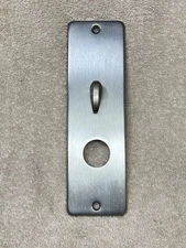 CORBIN RUSSWIN INSIDE ESCUTHEON PLATE W/ TURNPIECE ONLY 7-1/2”  x  2-1/4”