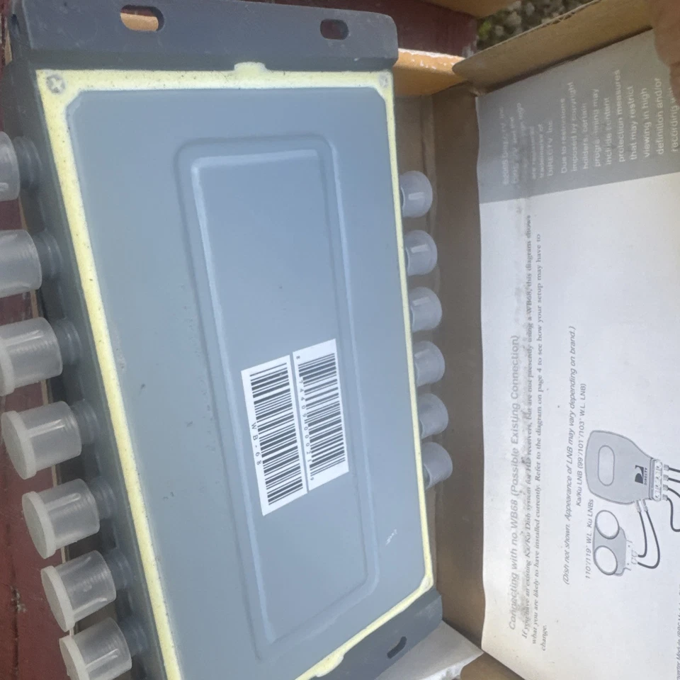 ZINWELL DirecTV Wide Band 6x8 Satellite Multi-Switch WB68  - Image 3 of 3