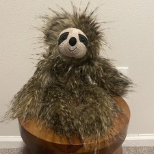 Jellycat London Cyril The Sloth Shaggy 16” Plush Stuffed Animal