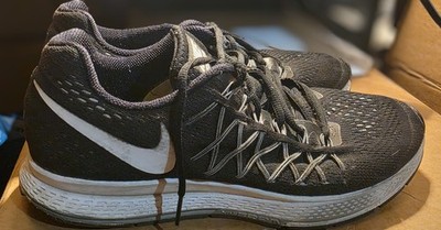Nike Air Zoom Pegasus 32 Black/Silver Sz 10 Send Offers 