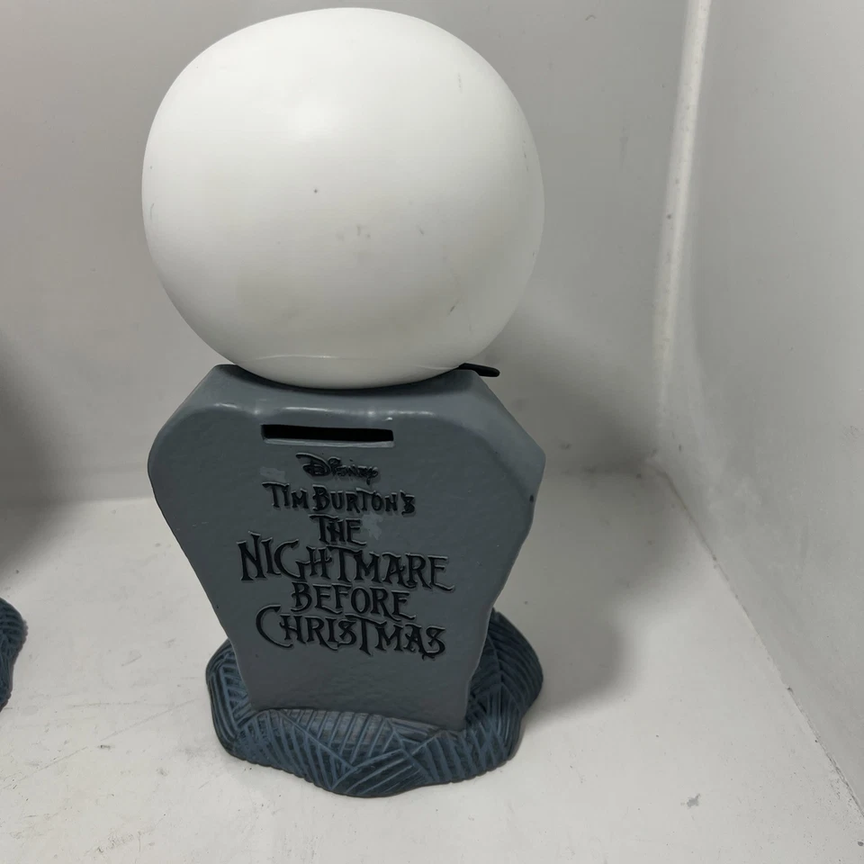 Banco figurativo Nightmare Before Christmas Jack Skellington PVC 8,75" - Imagem 3 de 4