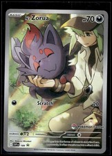 Pokemon N's Zorua Pokemon Center Stamp 189 Scarlet & Violet Black Star Promos on eBay