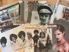 (TPF2) EXCELLENT ORIGINAL SIGNED AUTOGRAPHS PHOTOS BRITISH TV FILM STAR TREK ETC