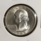 1945-P 25c 90% Silver Washington Quarter Nice BU Uncirculated Condition #1220