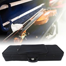 4/4 Violin Case with Hygrometer Oxford Cloth Cotton Lining Oblong Violin Box