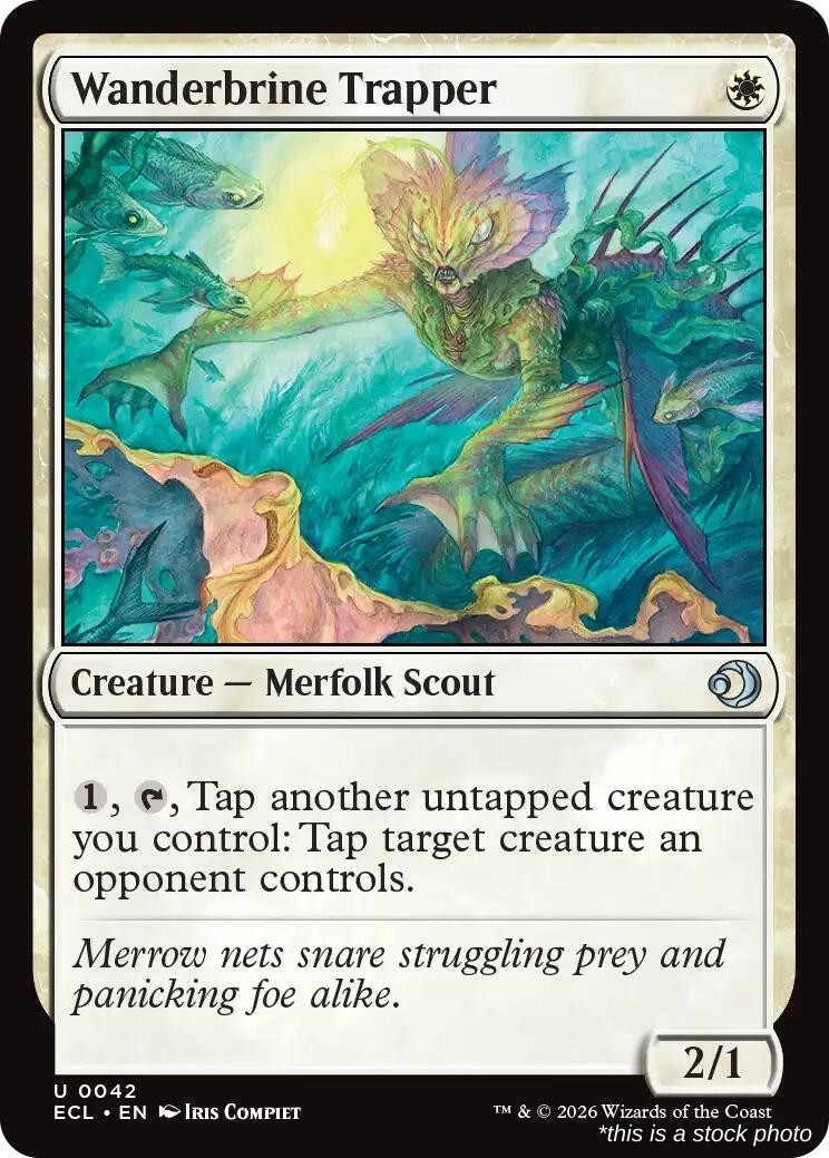Wanderbrine Trapper (ECL 42), Normal, Lorwyn Eclipsed, MTG