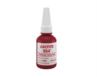 1pc Loctite '25882 Pipe Thread Sealant - 10 ml, Bottle, Red Color