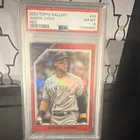 2022 Topps Gallery Aaron Judge Red Parallel PSA 8. Red /5