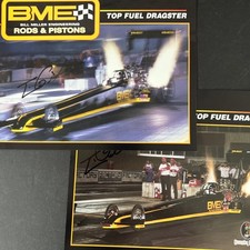 Tim Gibson Autographed Racing Card Nhra Top Fuel Dragster - Bme Rods Pistons Tim Gibson Autographed Racing Card Nhra Top Fuel Dragster - Bme Rods Pistons