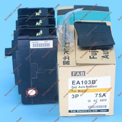 1 Stück Neu für FUJI EA103B 3P 75A Circuit breaker In Box