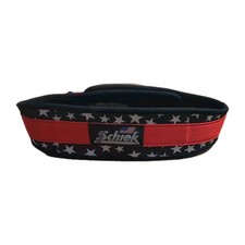 Schiek Model 2004 Nylon Stars n' Stripes 4.75" Weight Lifting Belt Size Large