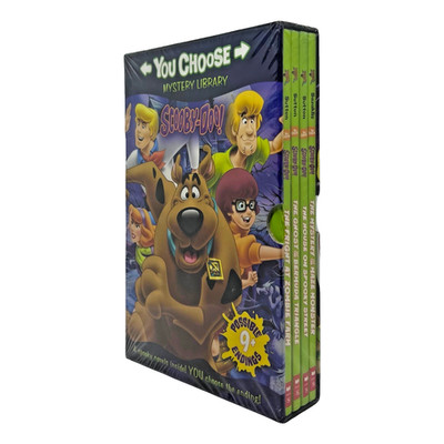 Scooby-Doo! You Choose 4x Paperback Mystery Book Box Set - Scholastic 2020 - New