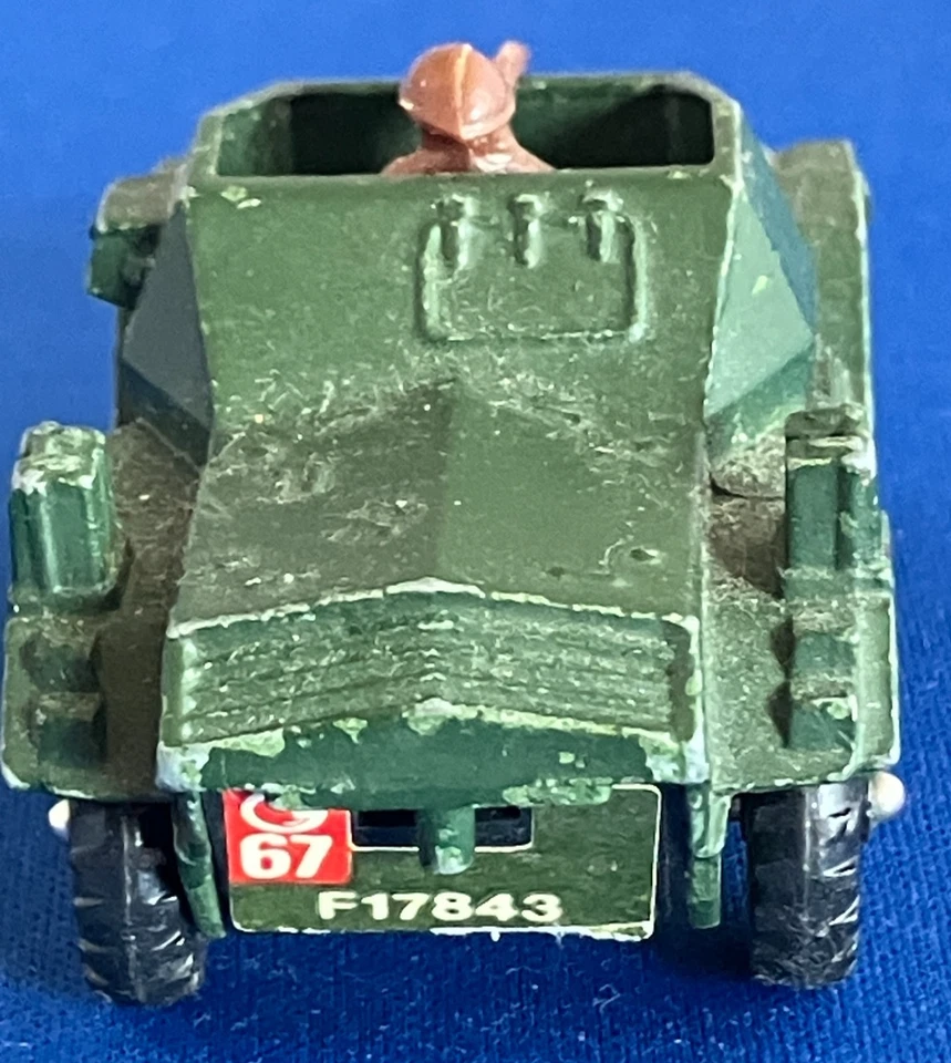 Vintage Corgi Juniors Daimler Scout Car Die Cast and Plastic Made in Gt Britain - Image 2 of 4