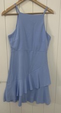 New Look Tiered Frill Strappy Dress - Size 14