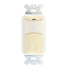 SENSORWORX SWX-123-IV WALL SWITCH OCCUPANCY SENSOR, DUAL-TECH, 120/277V, IVORY