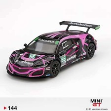 MINI GT 144 1/64 Acura NSX GT3 EVO #86 IMSA Watkins Glen Diecast Car