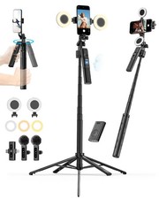 Vlogging Kit for iPhoneAndroid, YouTube Starter Kit,Auto Face Tracking Tripod...