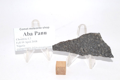 Aba Panu meteorite. L3  8.45 grams. slice.