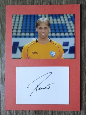 A878 Rene Renno VfL Bochum Autogramm auf Karton