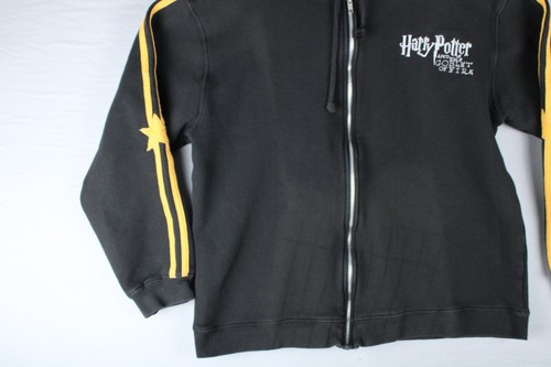 Felpa con cappuccio Harry Potter e il calice di fuoco Warner Brothers full zip media RARA - Foto 7 di 18