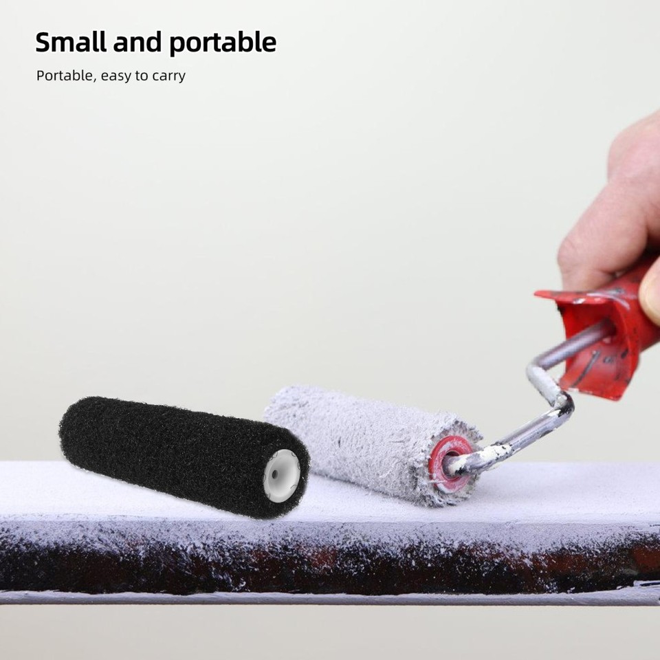 Course Putty Wall Texture Drywall Roller Brush Reusable Nylon Putty Brush for Large ...