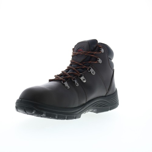 Avenger Framer Electrical Hazard WP A7625 Mens Brown Wide Work Boots - Picture 4 of 16