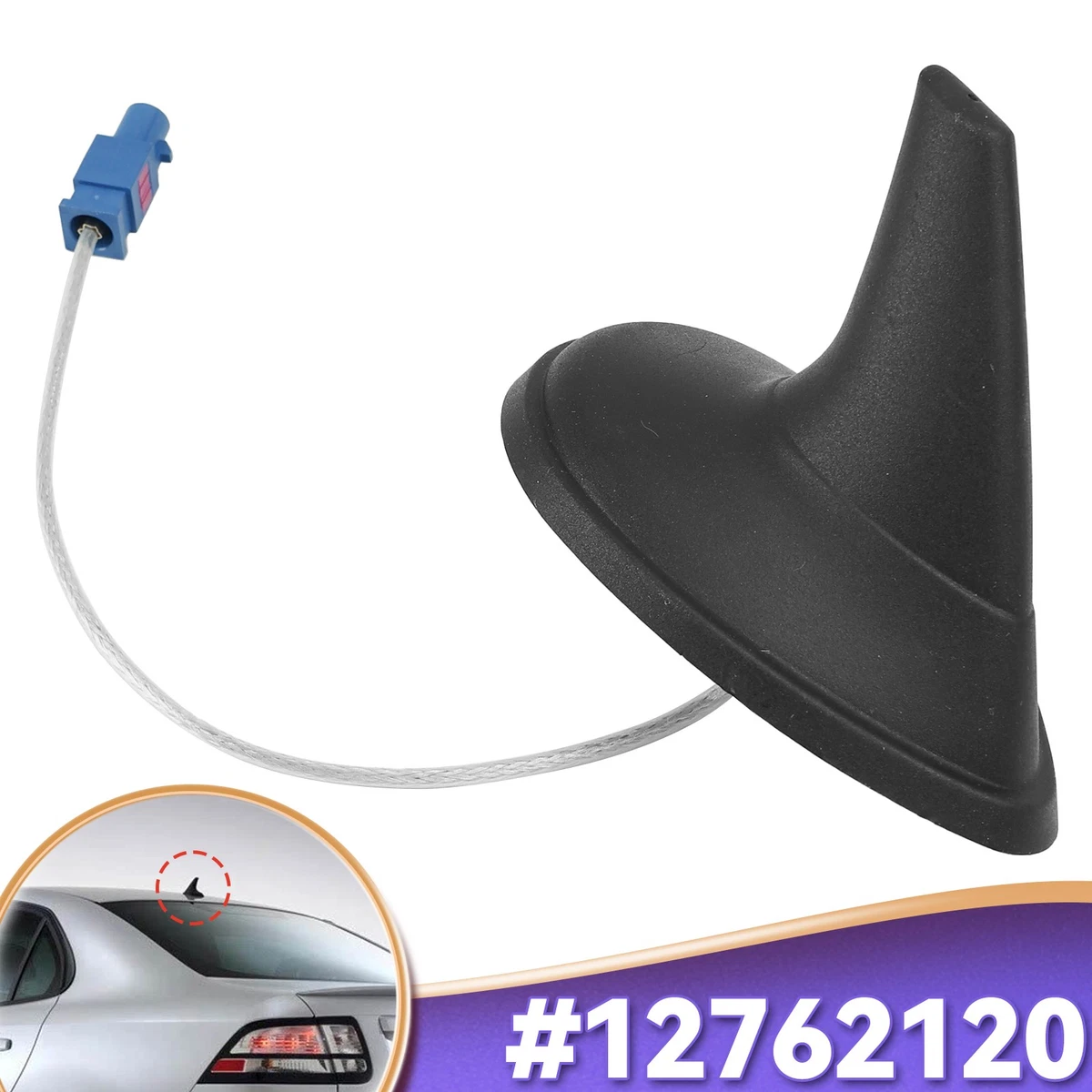 Antenne Originale 12762120 Saab Bil Hajfena Antenn 12762120 För