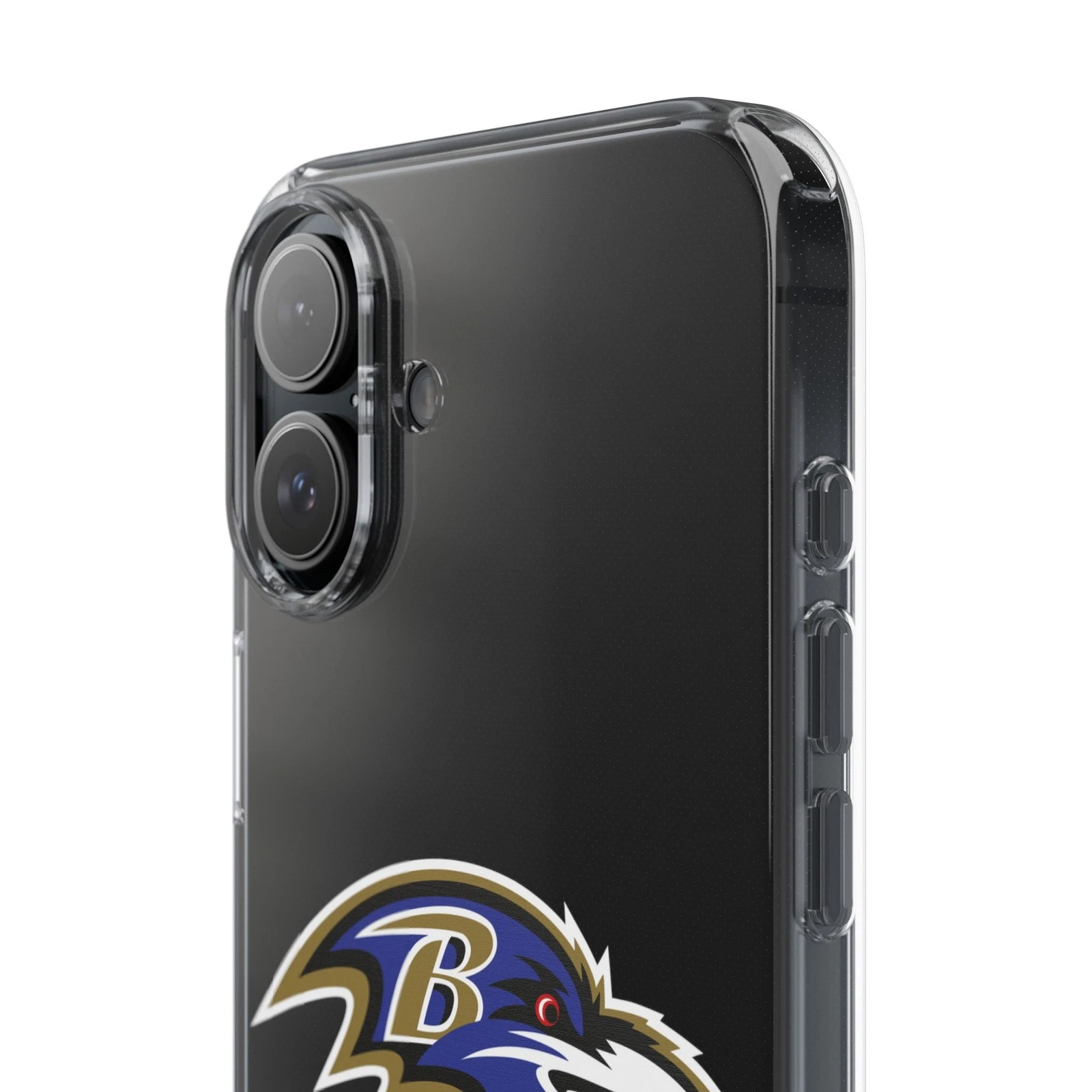 Baltimore Ravens Clear Phone Case for iPhone