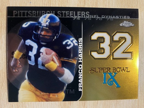 2008 Topps Chrome NFL Dynasties Tribute #DYNC-FH Franco Harris