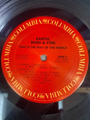 Earth, Wind & Fire - That's The Way of The World (1975, Record) | eBay