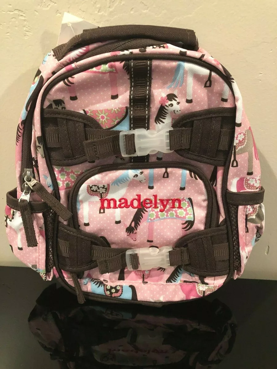 Pottery barn top horse backpack