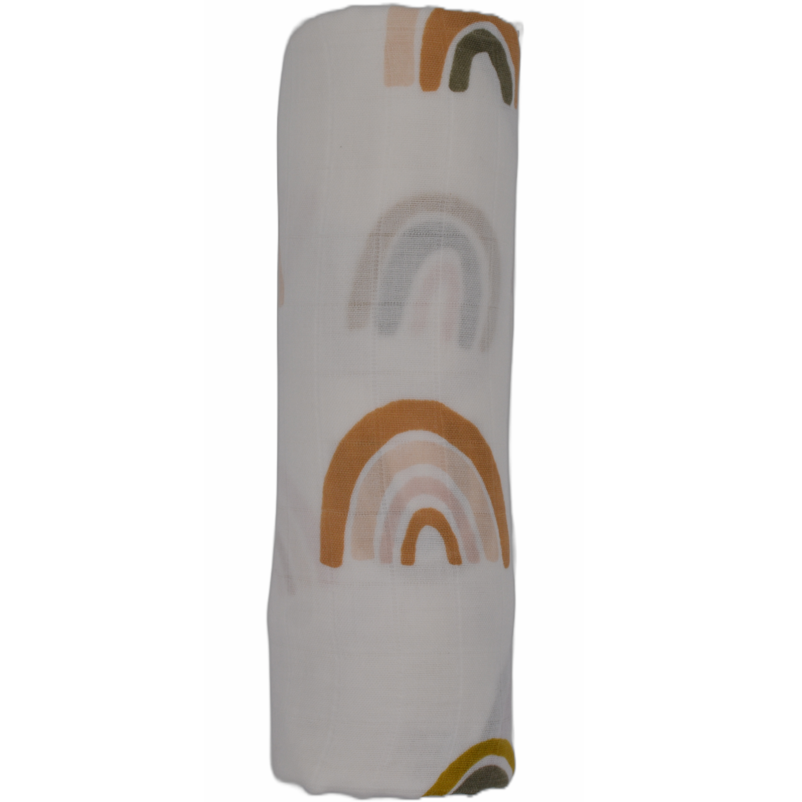 Jaxman Rainbow Muslin Baby Swaddle Blanket Set Soft Breathable-image